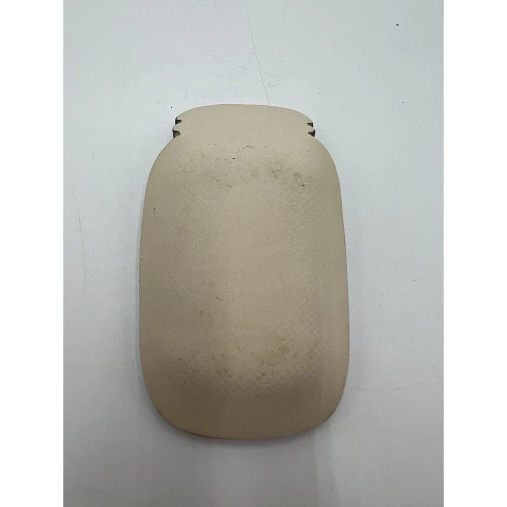 Handmade Pottery Dog Spoon Rest Blue Glaze Paw Print Bone Ceramic
